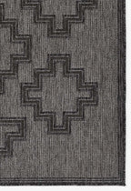 Kachina Gray Indoor/Outdoor Rug - 8 x 10