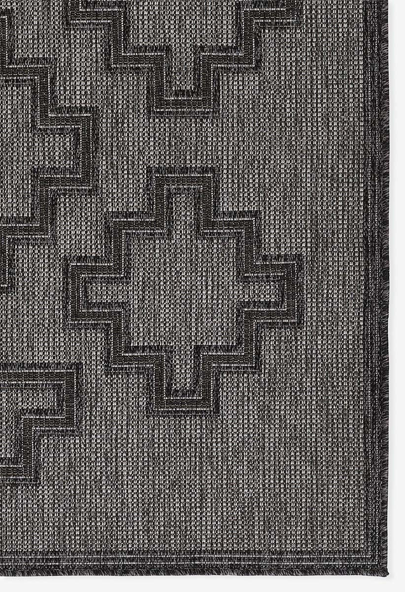 Kachina Gray Indoor/Outdoor Rug - 8 x 10