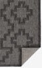 Kachina Gray Indoor/Outdoor Rug - 9 x 12