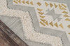 Nomad Boho Gray Rug - 5 x 7