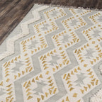 Nomad Boho Gray Rug - 8 x 10