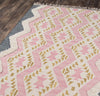 Nomad Boho Pink Rug - 3 x 5