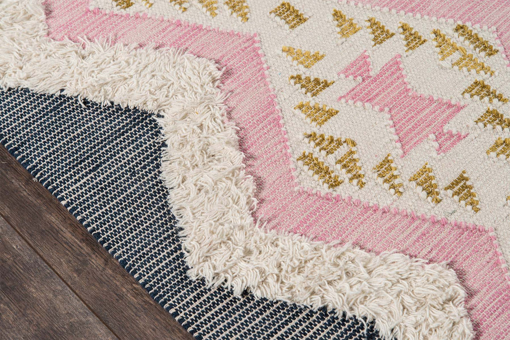 Nomad Boho Pink Rug - 5 x 7