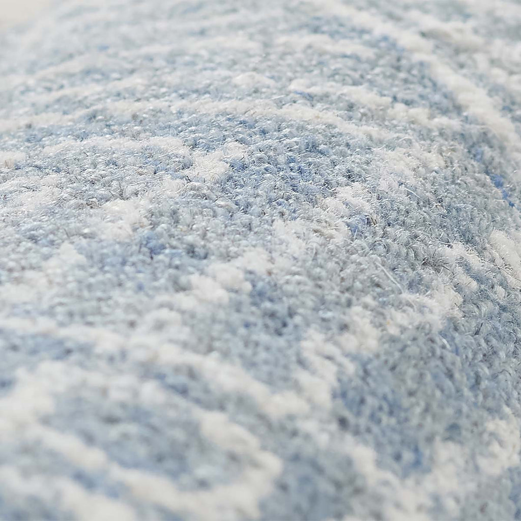 Prairie Palette Geometric Blue Rug - 2 x 8