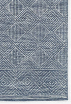 Prairie Palette Geometric Denim Rug - 2 x 3