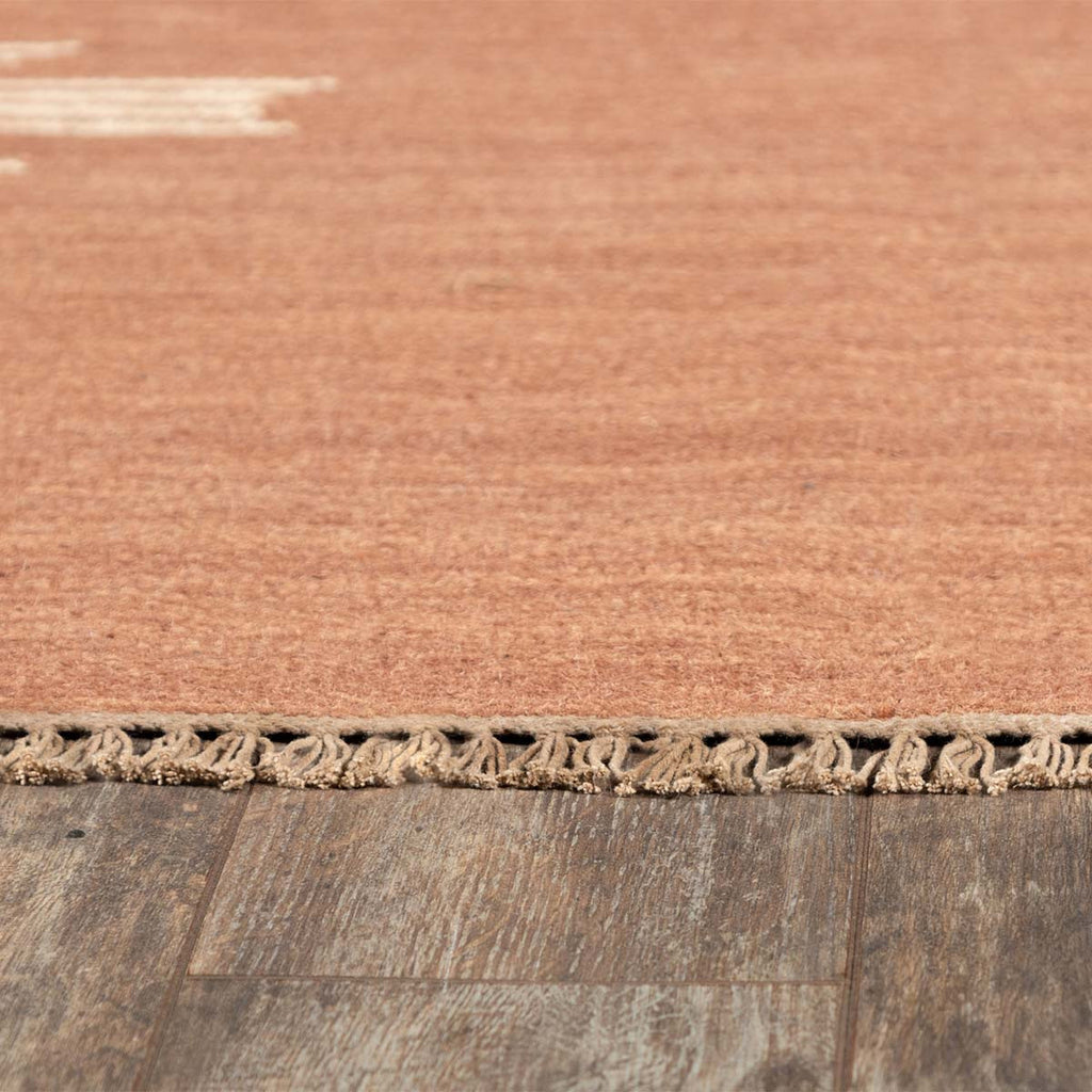 Rust Saddle Rug - 2 x 8