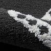 Triple Diamond Black Rug - 8 x 10
