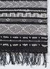 Terra Trail Black Indoor/Outdoor Rug - 2 x 3