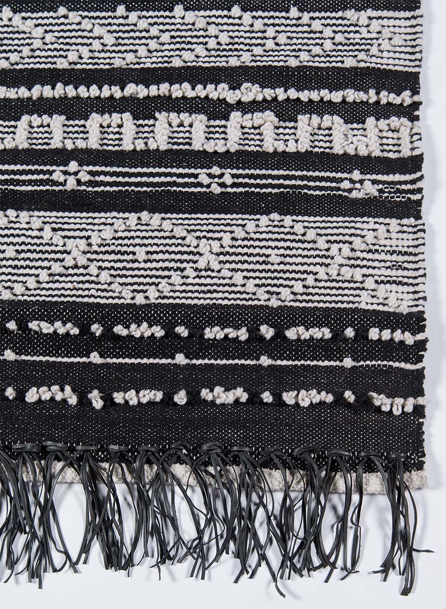 Terra Trail Black Indoor/Outdoor Rug Collection