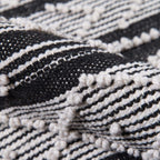 Terra Trail Black Indoor/Outdoor Rug - 2 x 3
