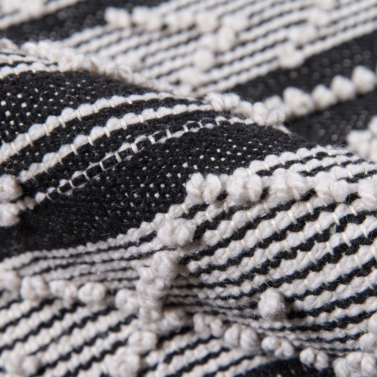 Terra Trail Black Indoor/Outdoor Rug Collection