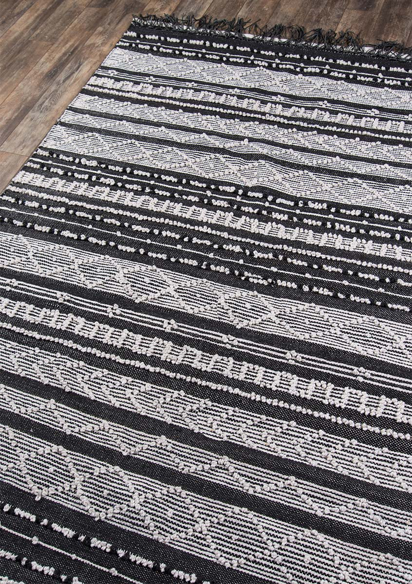 Terra Trail Black Indoor/Outdoor Rug Collection