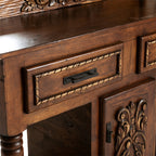 Laramie Mirrored Console Table