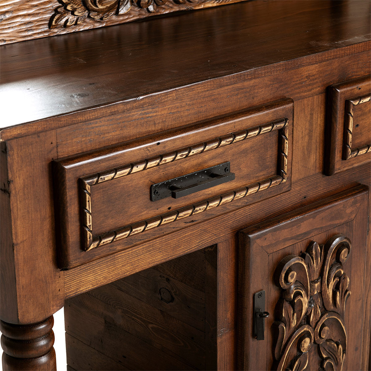 Laramie Mirrored Console Table