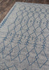Gray Mexican Indoor/Outdoor Rug - 2 x 10