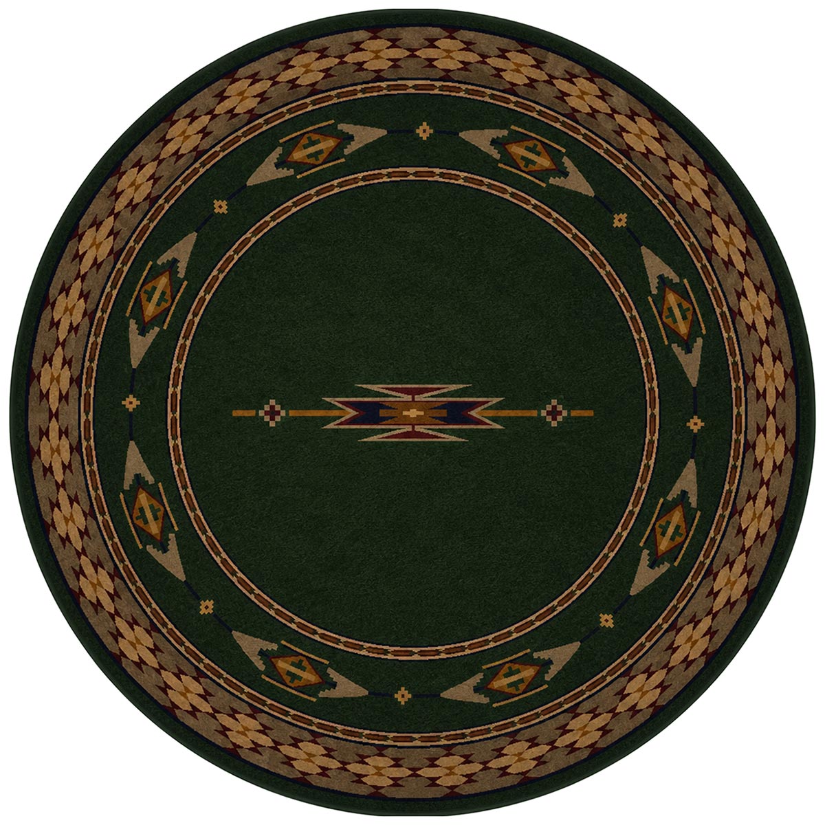 Emerald Mesa Rug - 8 Ft. Round