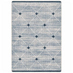 Crosspoint Blue Rug - 5 x 8