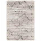 Bisbee Diamonds Gray Rug - 4 x 5