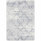 Bisbee Diamonds Blue Rug - 3 x 4
