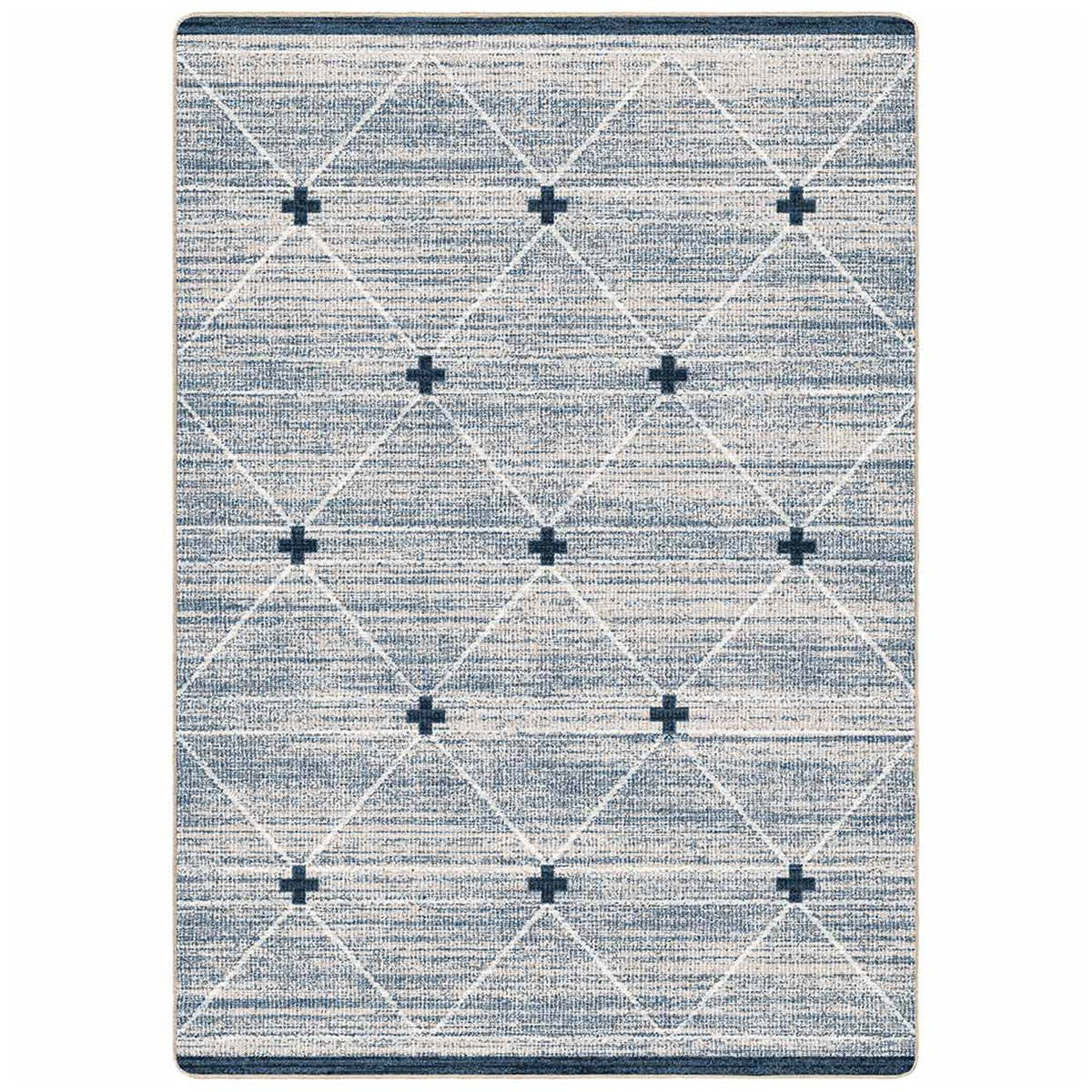 Crosspoint Blue Rug Collection
