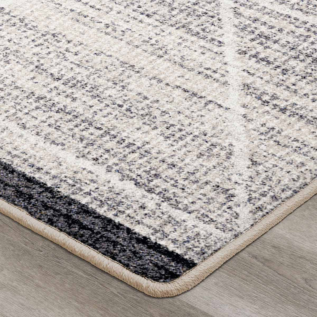 Crosspoint Gray Rug - 8 x 11