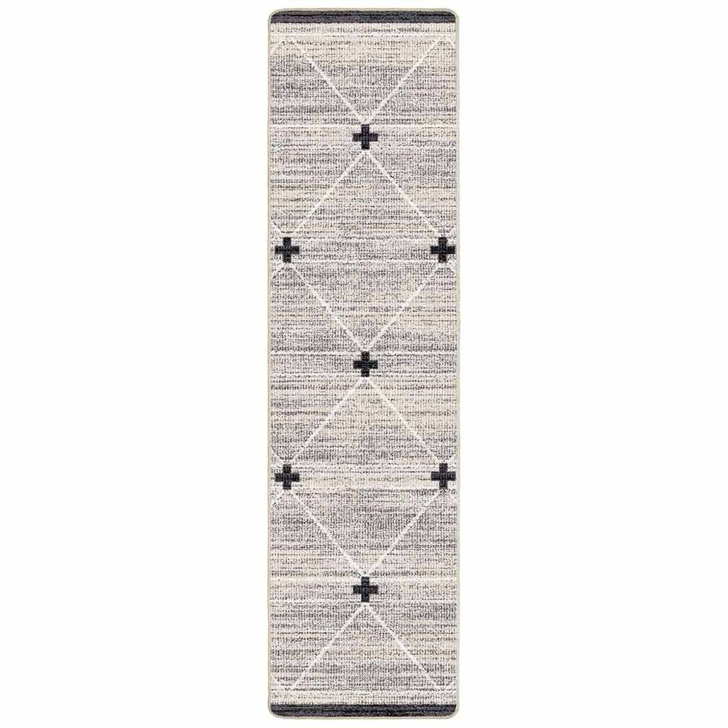 Crosspoint Gray Rug - 2 x 8