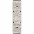 Crosspoint Gray Rug - 2 x 8