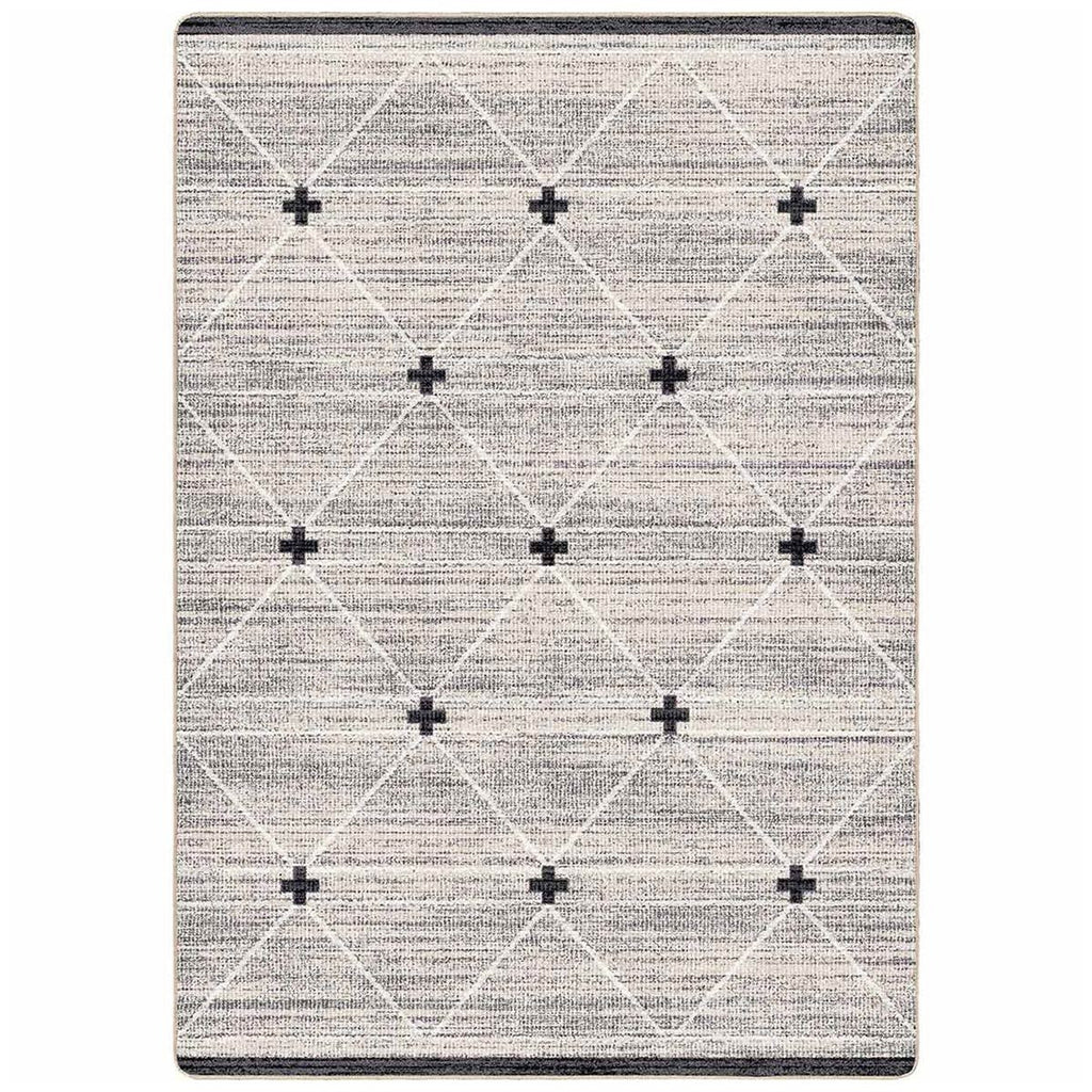 Crosspoint Gray Rug - 11 x 13