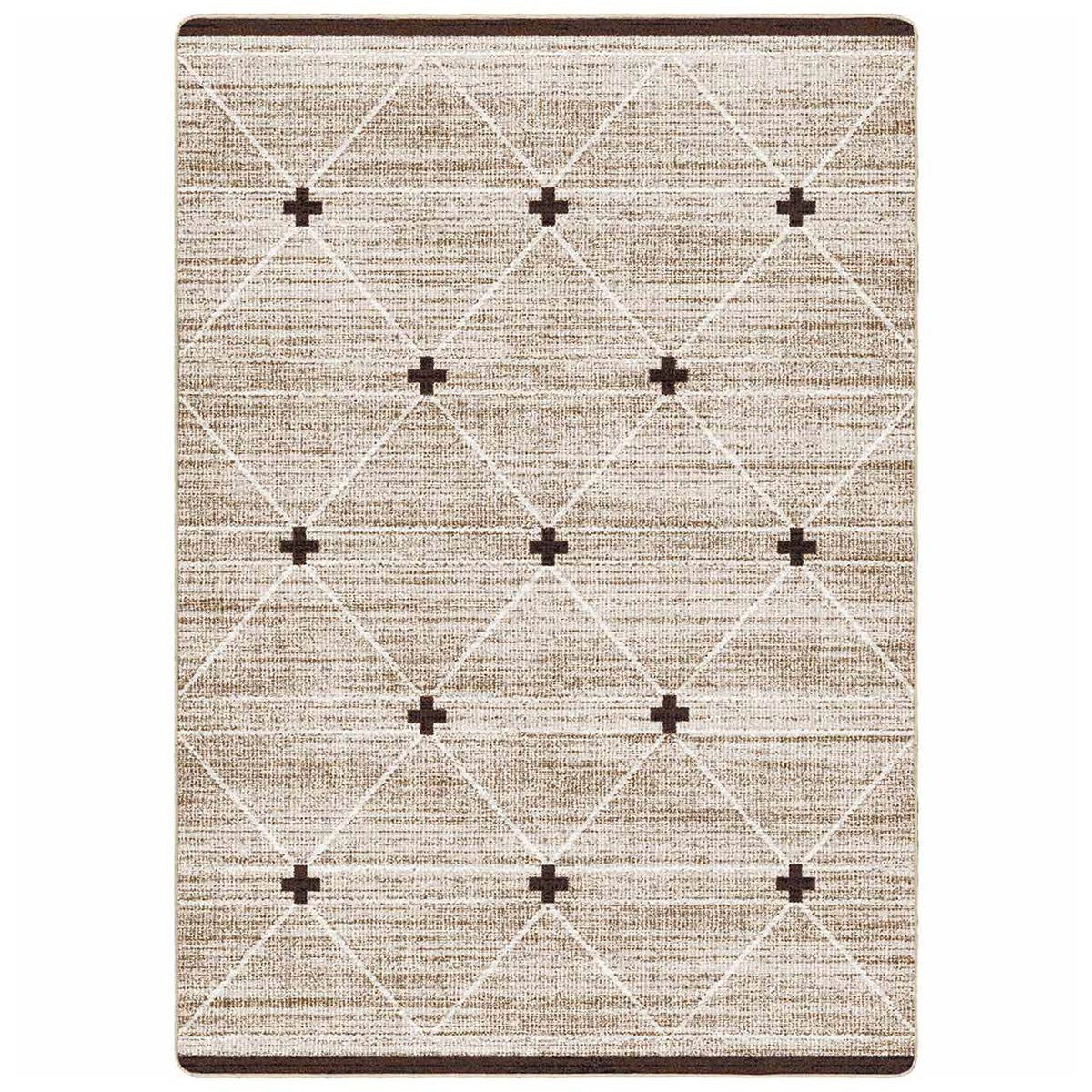 Crosspoint Brown Rug Collection
