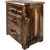 Lima Live Edge 3 Drawer Chest - Provincial Stain