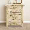 Lima Live Edge 4 Drawer Chest - Clear Lacquer