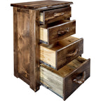 Lima Live Edge 4 Drawer Chest - Provincial Stain