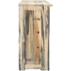 Lima Sawn 4 Drawer Chest with Iron - Clear Lacquer