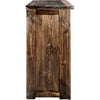 Lima Sawn 4 Drawer Chest with Iron - Provincial Stain