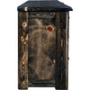 Lima Live Edge 7 Drawer Dresser - Jacobean Stain
