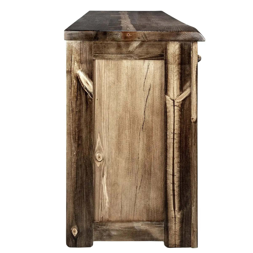 Lima Live Edge 7 Drawer Dresser - Provincial Stain