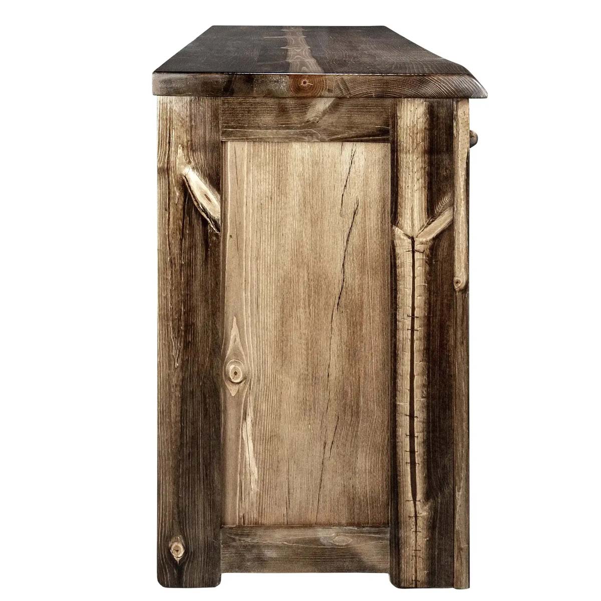Lima Live Edge 7 Drawer Dresser - Provincial Stain