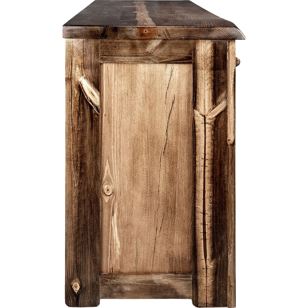 Lima Live Edge 7 Drawer Dresser - Provincial Stain