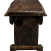 Lima Live Edge 45 Inch Bench - Jacobean Stain