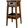 Lima 30 Inch Backless Barstool - Provincial Stain