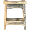 Lima 30 Inch Saddle Barstool - Clear Lacquer