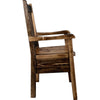 Lima Live Edge 32 Inch Dining Side Chair - Provincial Stain