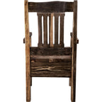 Lima Live Edge 32 Inch Dining Side Chair - Provincial Stain