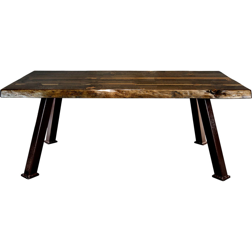Lima Coffee Table with Copper Creek Legs - Provincial Stain