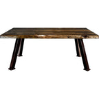 Lima Coffee Table with Copper Creek Legs - Provincial Stain