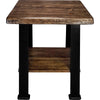 Lima End Table with Shelf - Provincial Stain