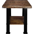 Lima End Table with Shelf - Provincial Stain