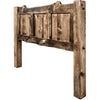 Lima Live Edge Headboard with Provincial Stain - Full