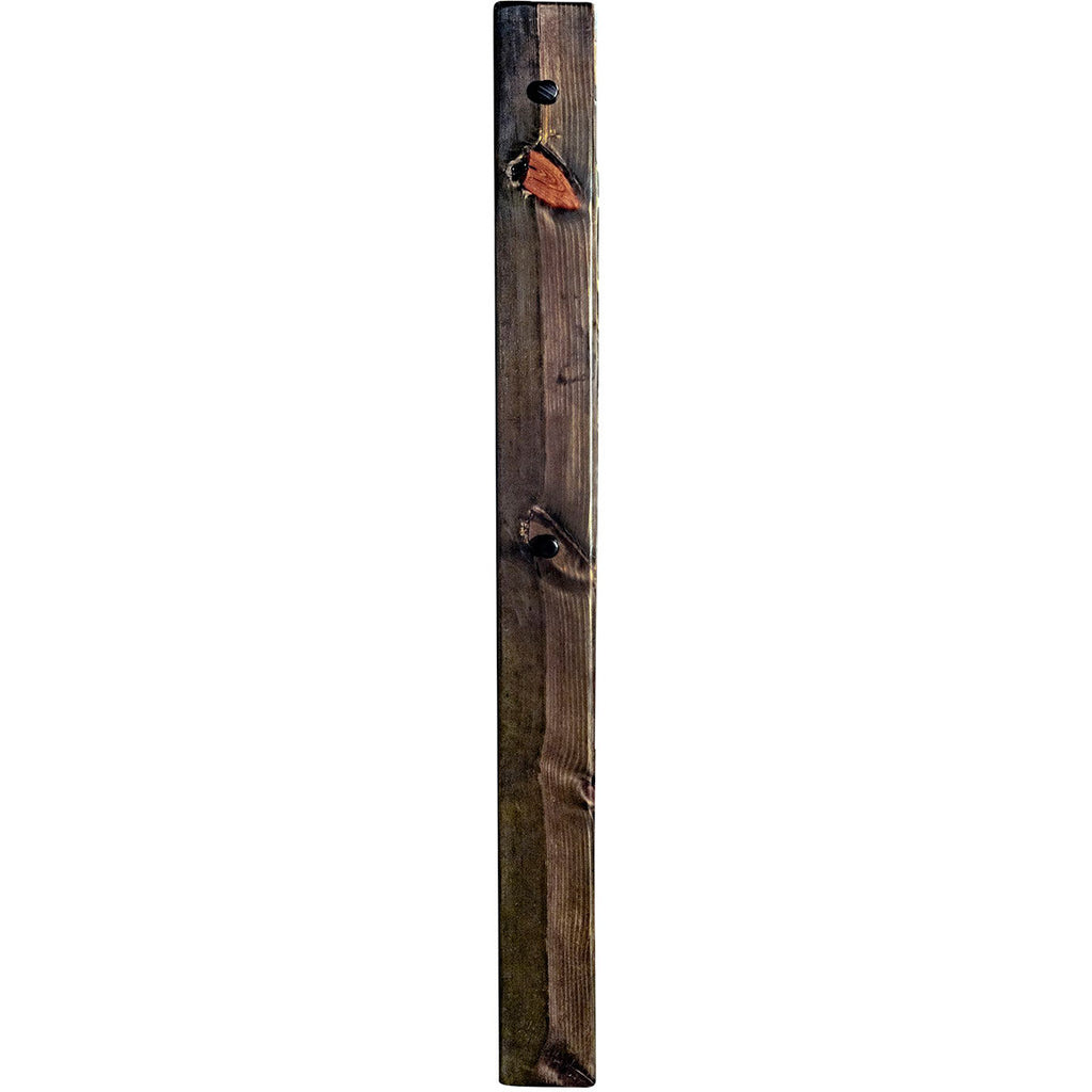 Lima Live Edge Headboard with Jacobean Stain - King
