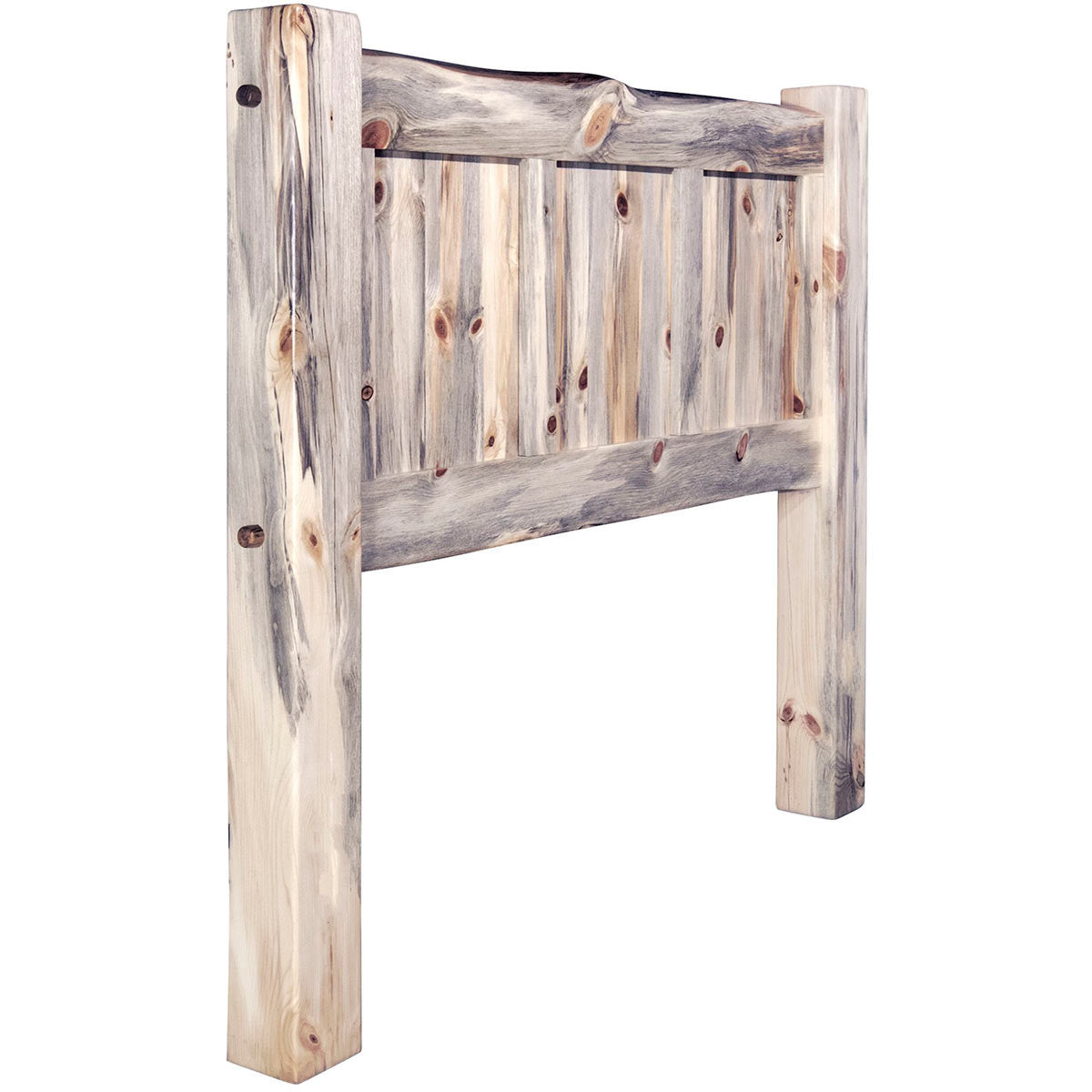 Lima Live Edge Headboard with Clear Lacquer - King